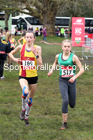 Junior girls, 2020 New Balance English Schools Champs., Sefton Park, Liverpool. Photo: David T. Hewitson/Sports for All Pics
